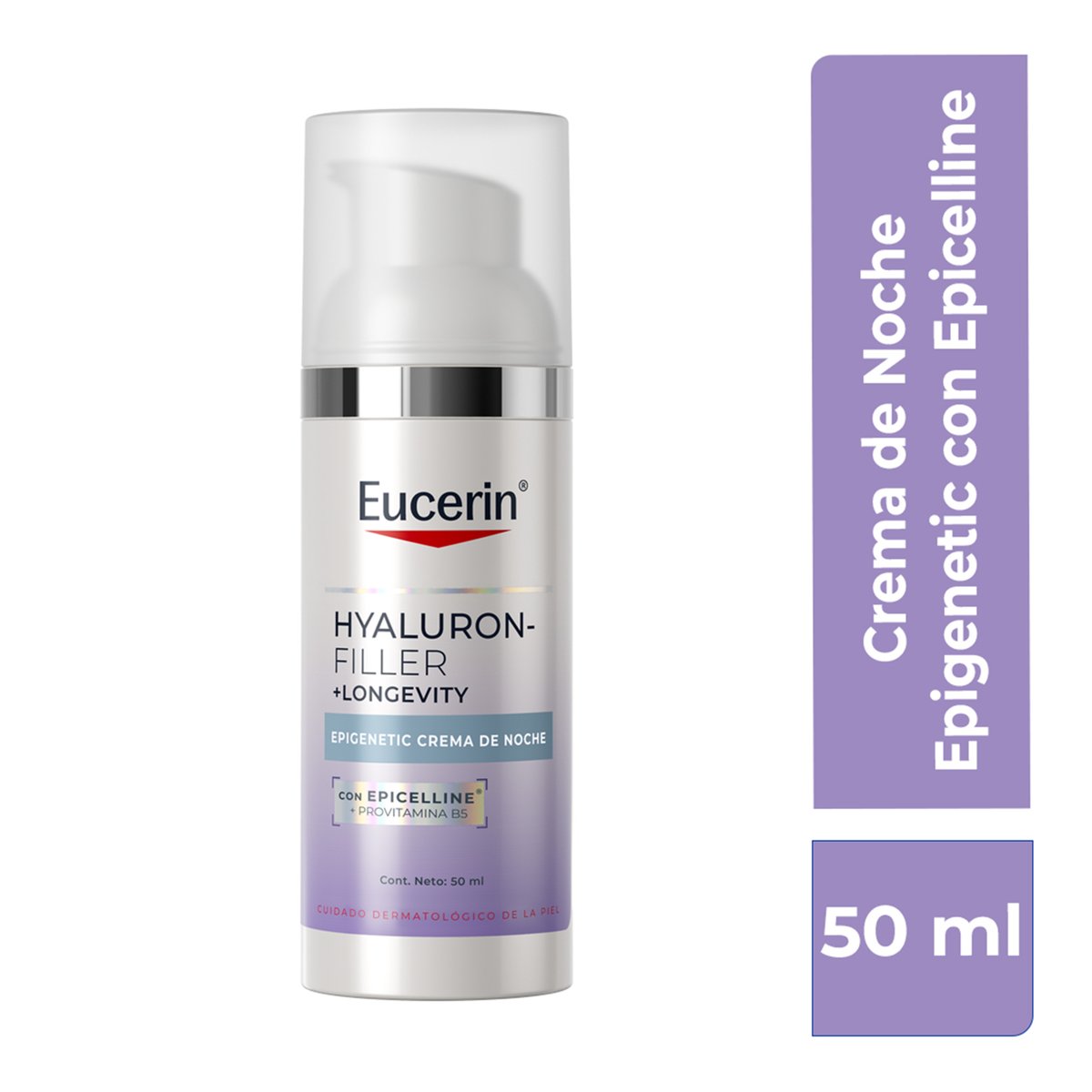 Eucerin Hyaluron-Filler +Longevity Epigenetic Crema de Noche 50 ml