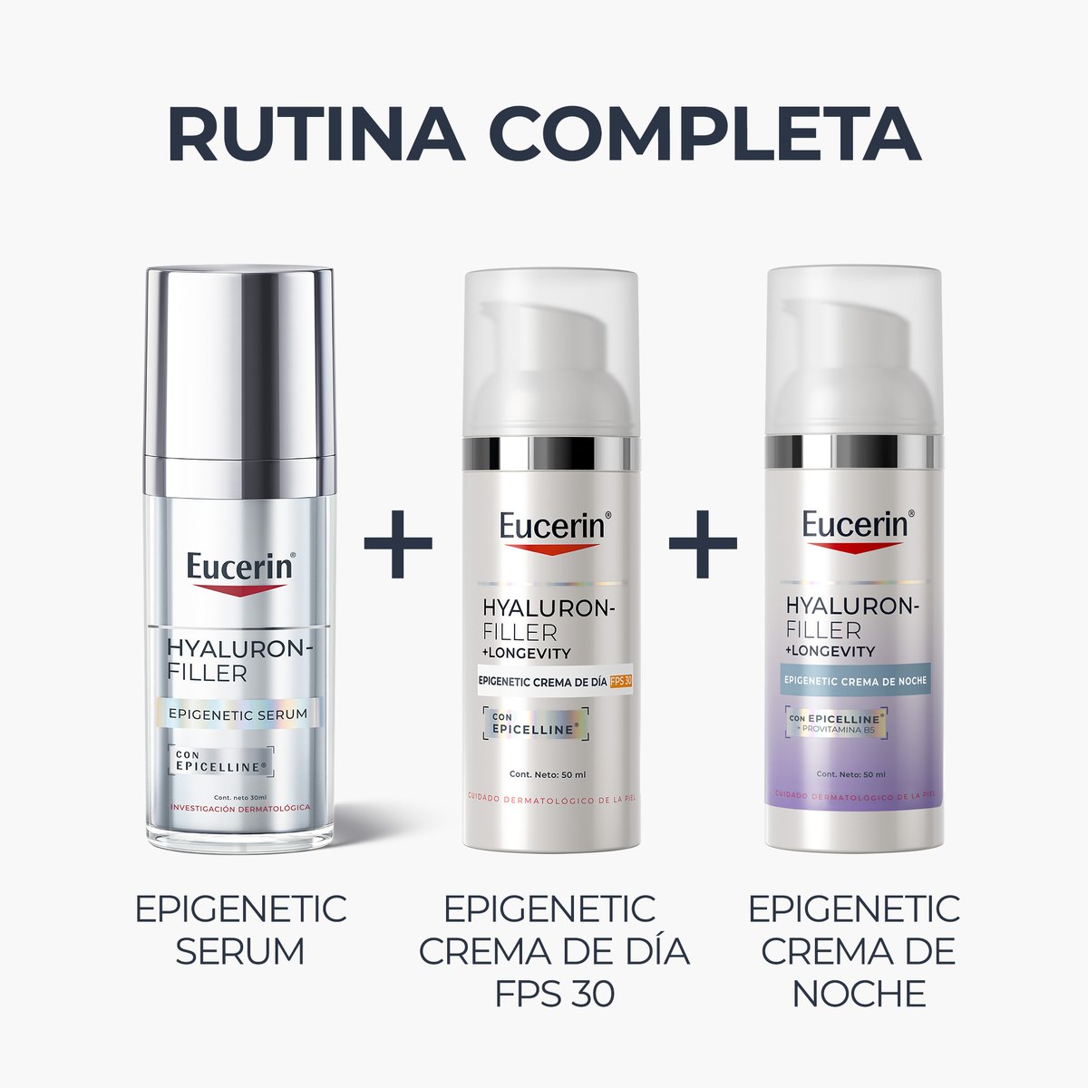 Eucerin Hyaluron-Filler +Longevity Epigenetic Crema de Noche 50 ml