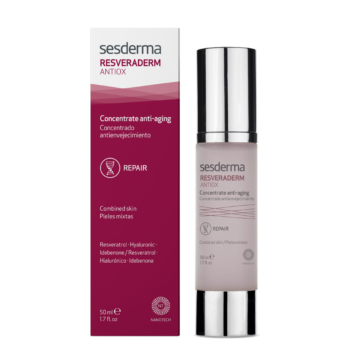 Sesderma S-resveraderm crema antiox 50ml.