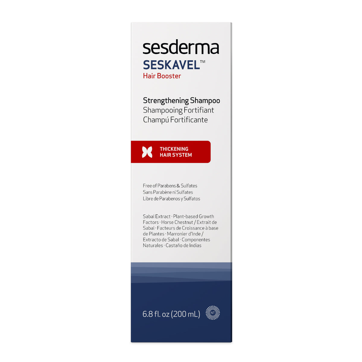 Sesderma S-seskavel shampoo anticaida 200ml.