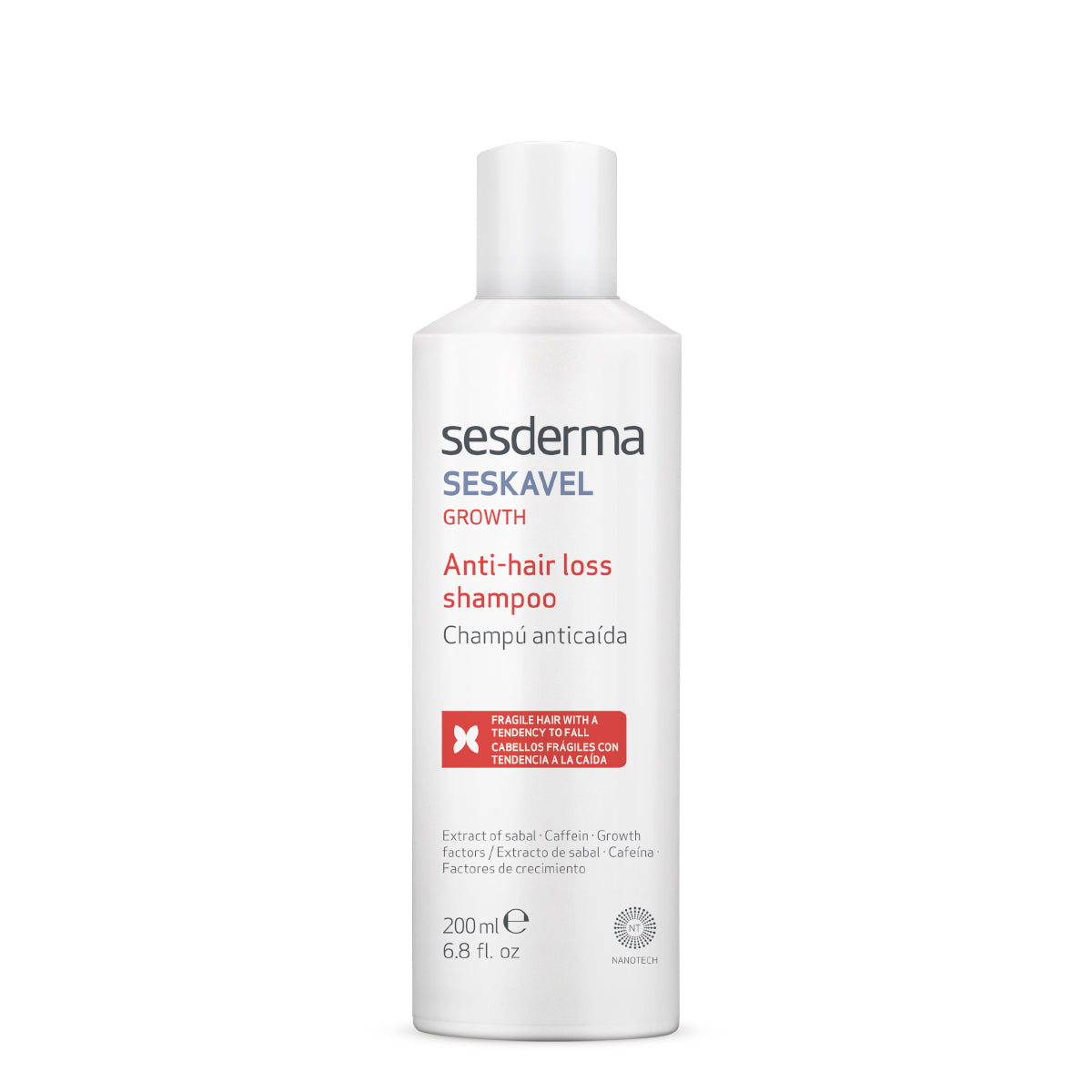 Sesderma S-seskavel shampoo anticaida 200ml.