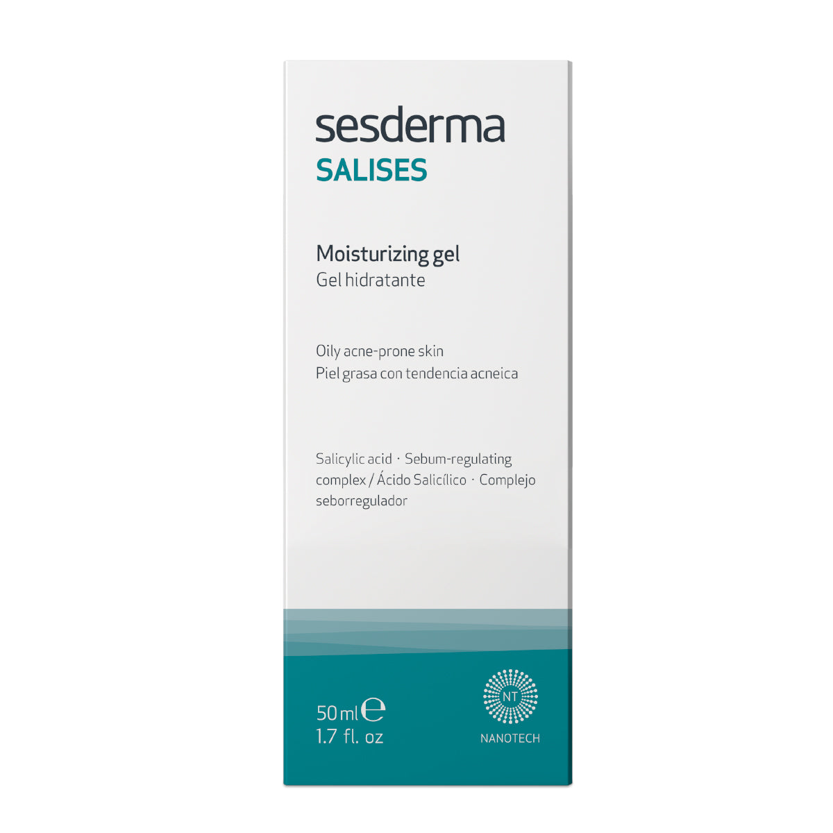 Sesderma S-salises gel hidratante 50ml.