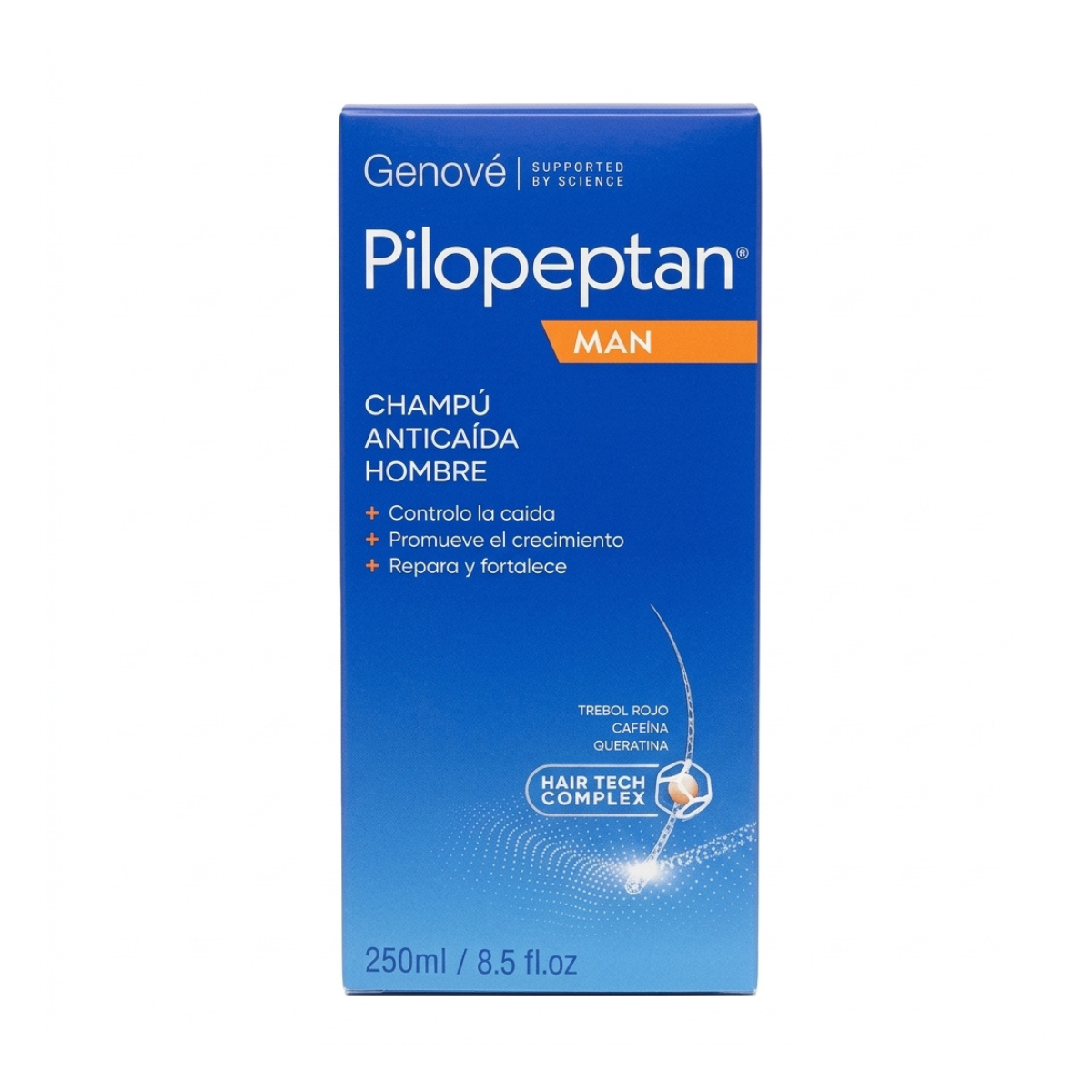 Genové Pilopeptan Shampoo Anticaída 250 ml