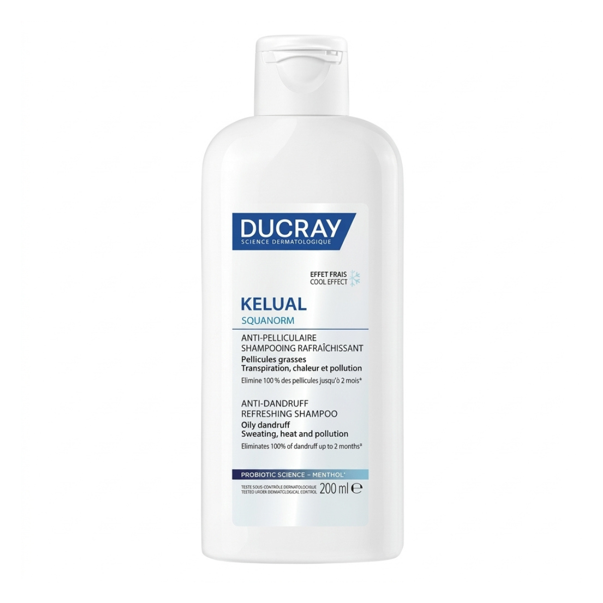 Ducray Kelual Squanorm Shampoo de Tratamiento Anticaspa 200 ml