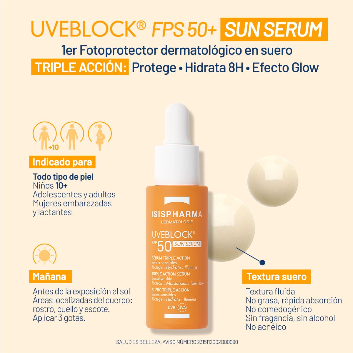 Isispharma Uveblock Sun Sérum 28ml