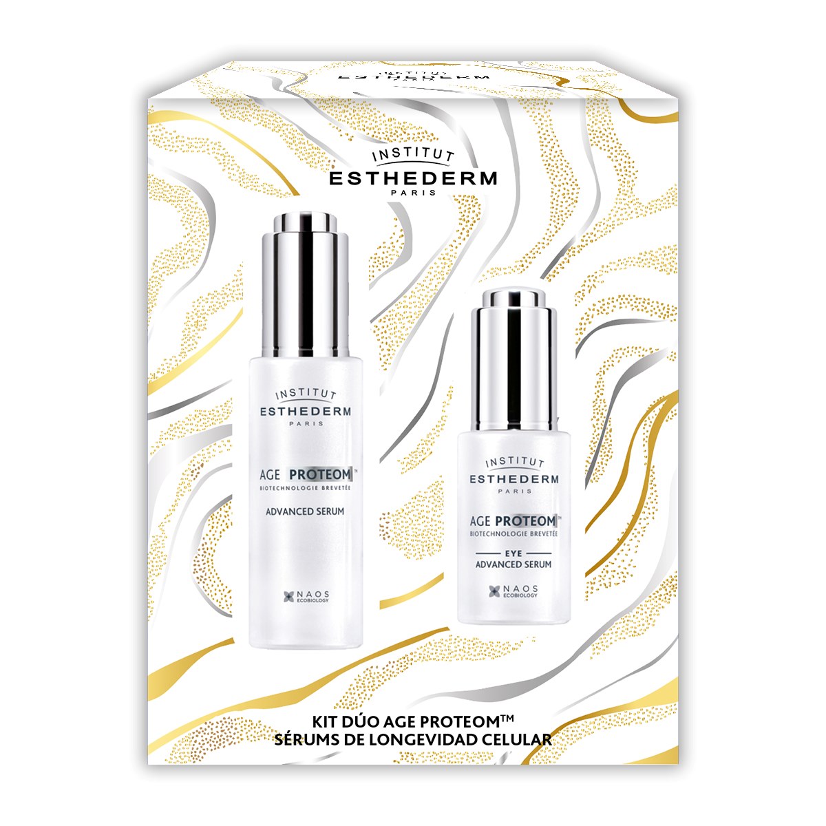 Institut Esthederm Age Proteom Suero Antiedad 30 ml + Age Proteom Eyes Contorno de Ojos 15 ml