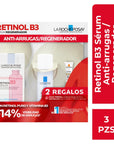 Kit Retinol B3 Serum 30ml + Agua Termal 50ml + Anthelios Age-Correct 3ml