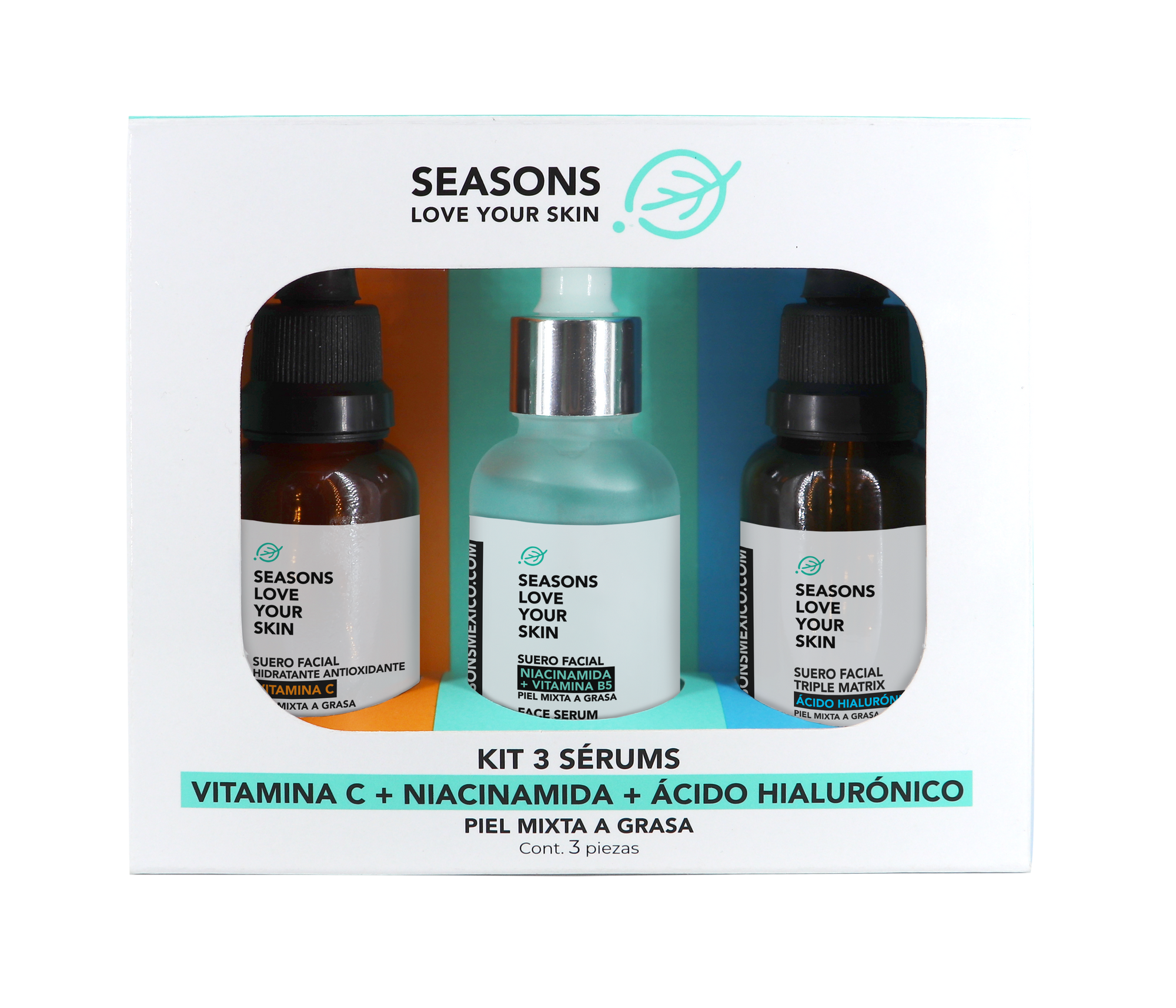 Season Love Your Skin Kit 3 Sérums