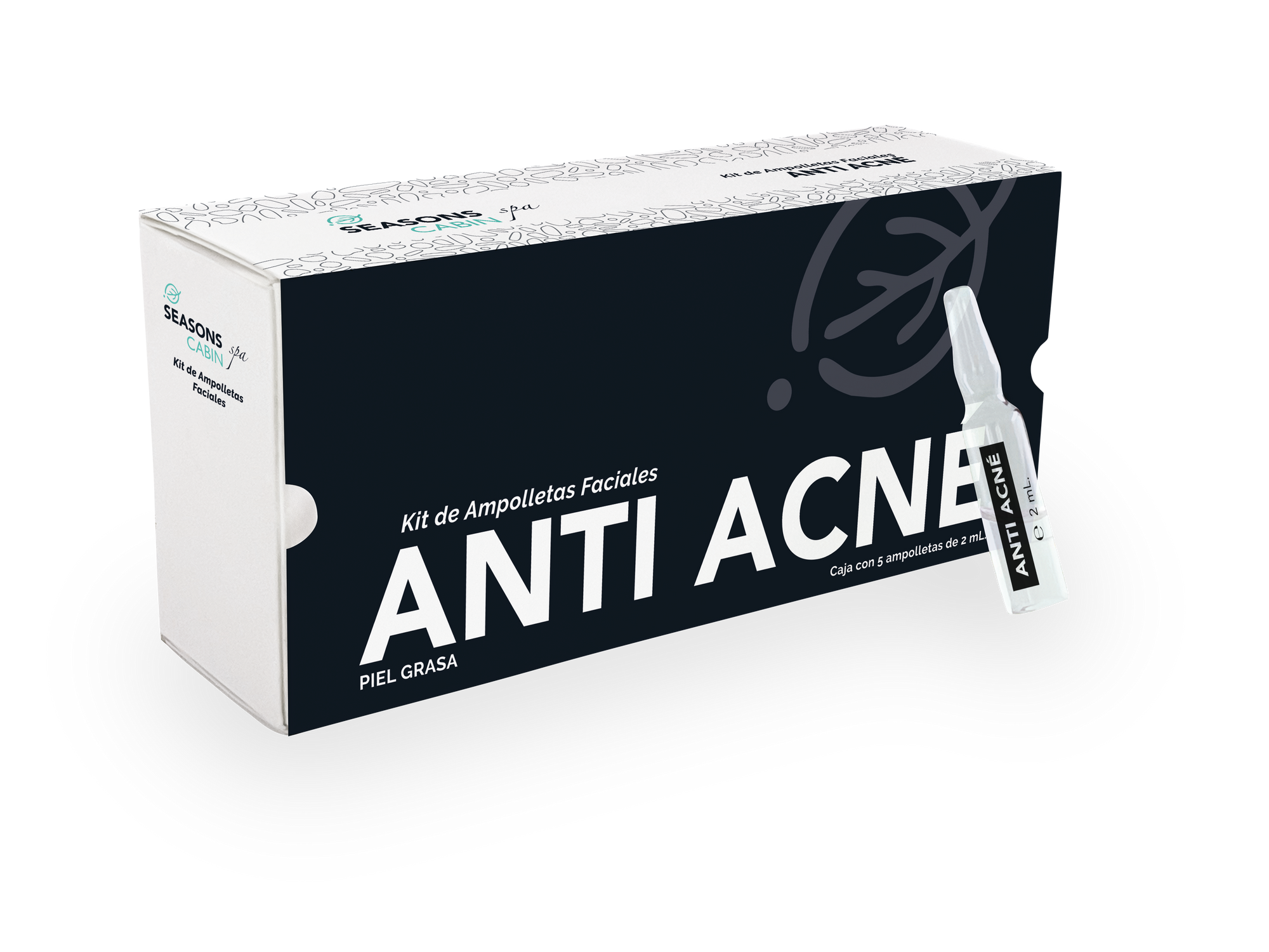 Season Love Your Skin Cabin Spa Ampolleta Acné 5 pzas (2ml c/u)