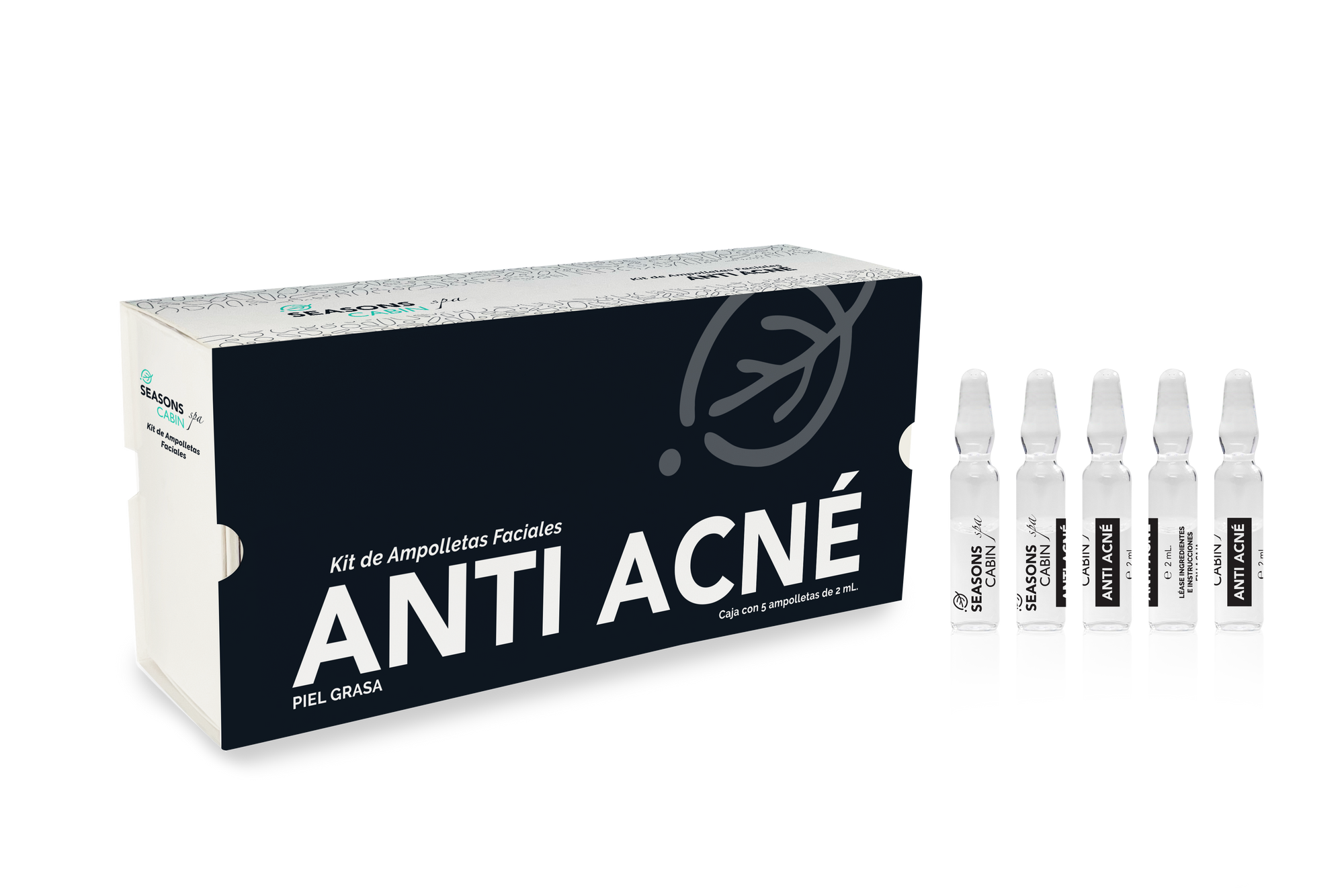Season Love Your Skin Cabin Spa Ampolleta Acné 5 pzas (2ml c/u)