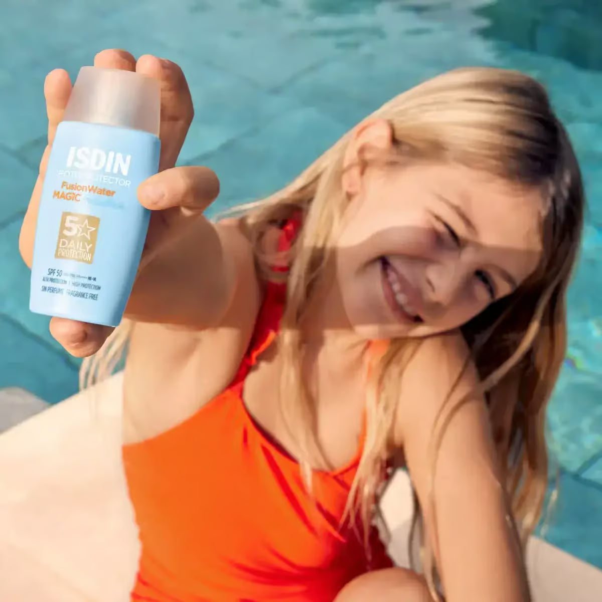 Isdin Fotoprotector Fusion Water Pediátrico FPS50+ 50 ml
