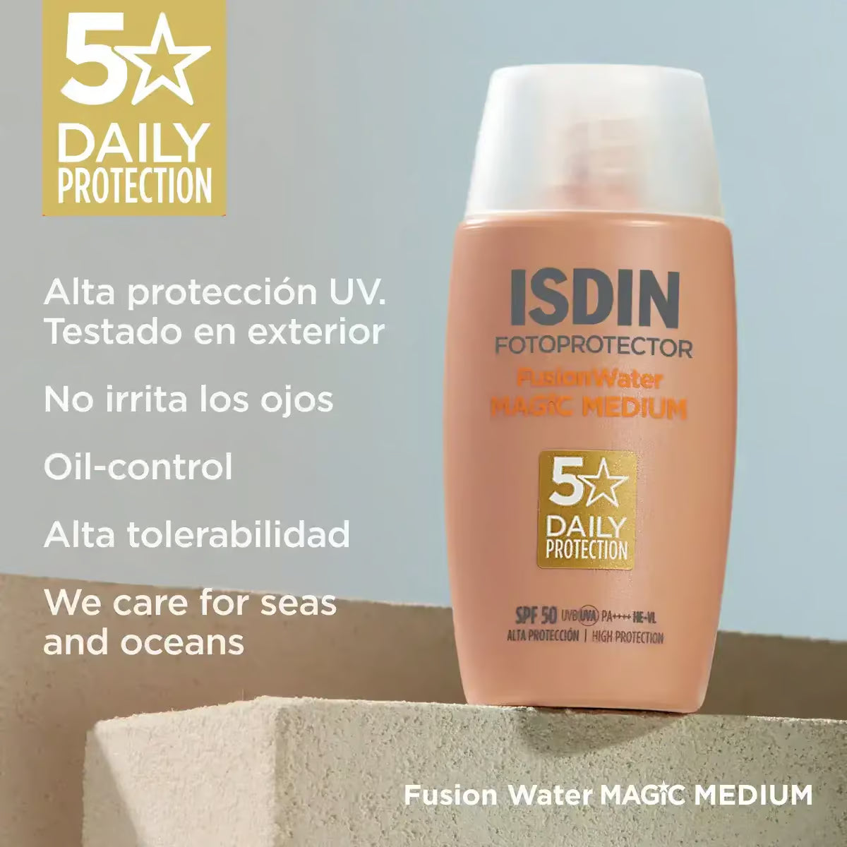 Isdin Magic Color Medium Spf50 50ml