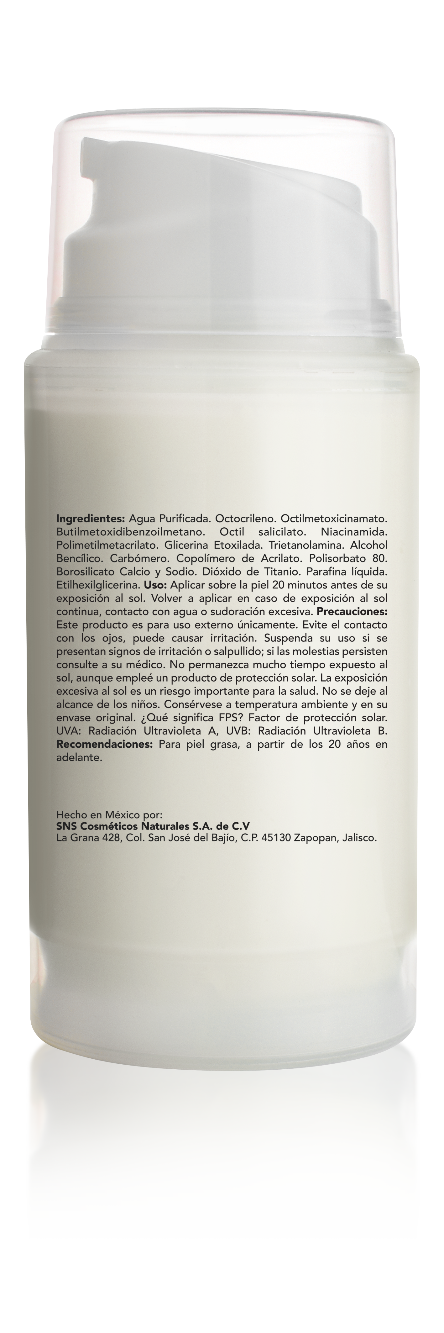 Season Love Your Skin Protector solar FPS50 Matificante Niacinamida 45 g