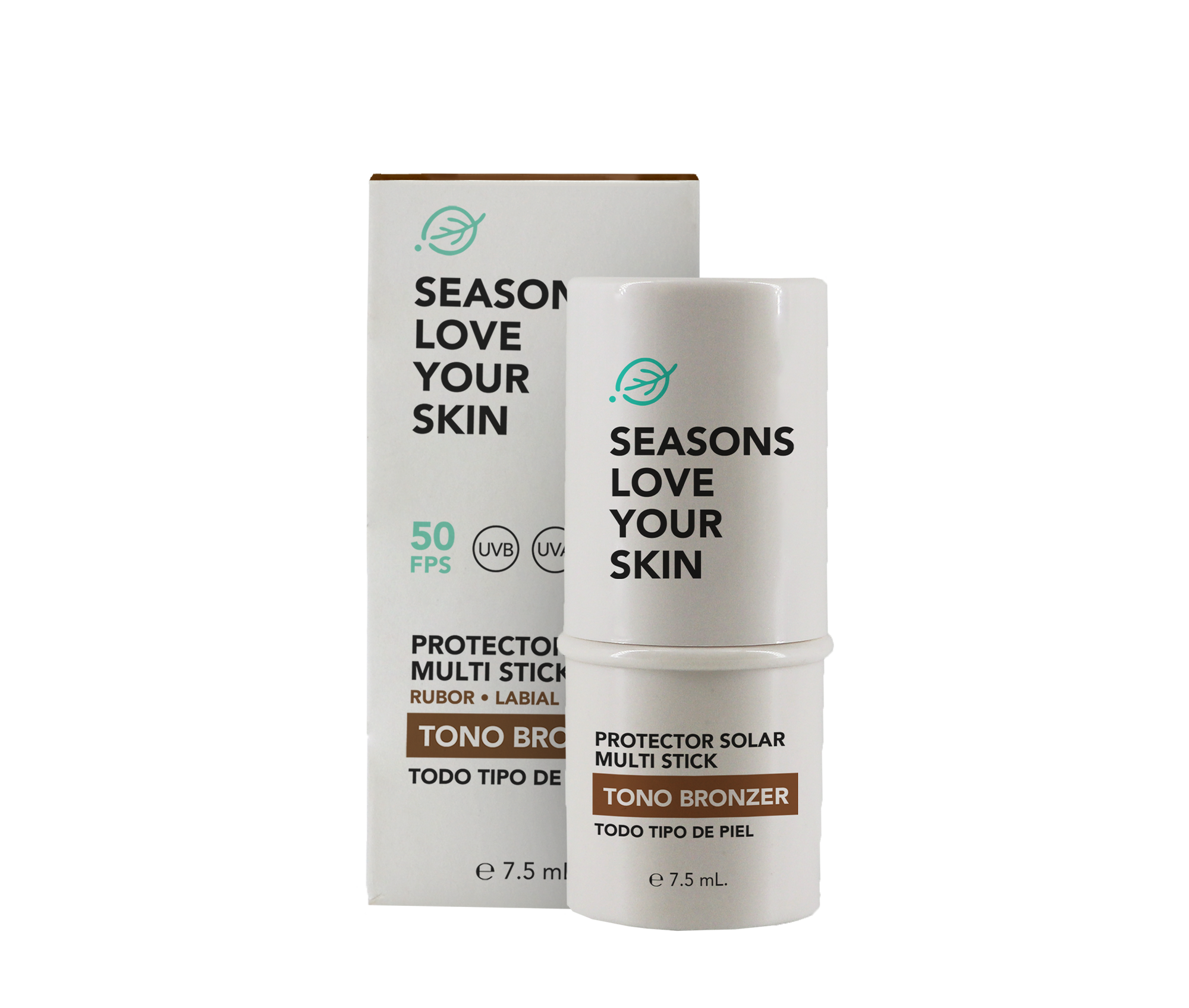 Season Love Your Skin Protector Solar FPS50 Multi Stick Tono Bronzer 7.5 ml