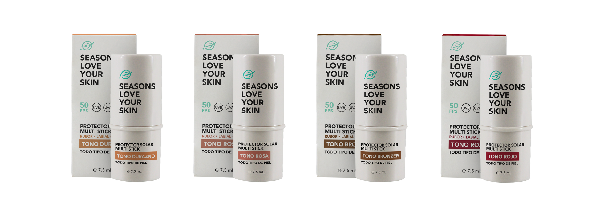 Season Love Your Skin Protector Solar FPS50 Multi Stick Tono Bronzer 7.5 ml