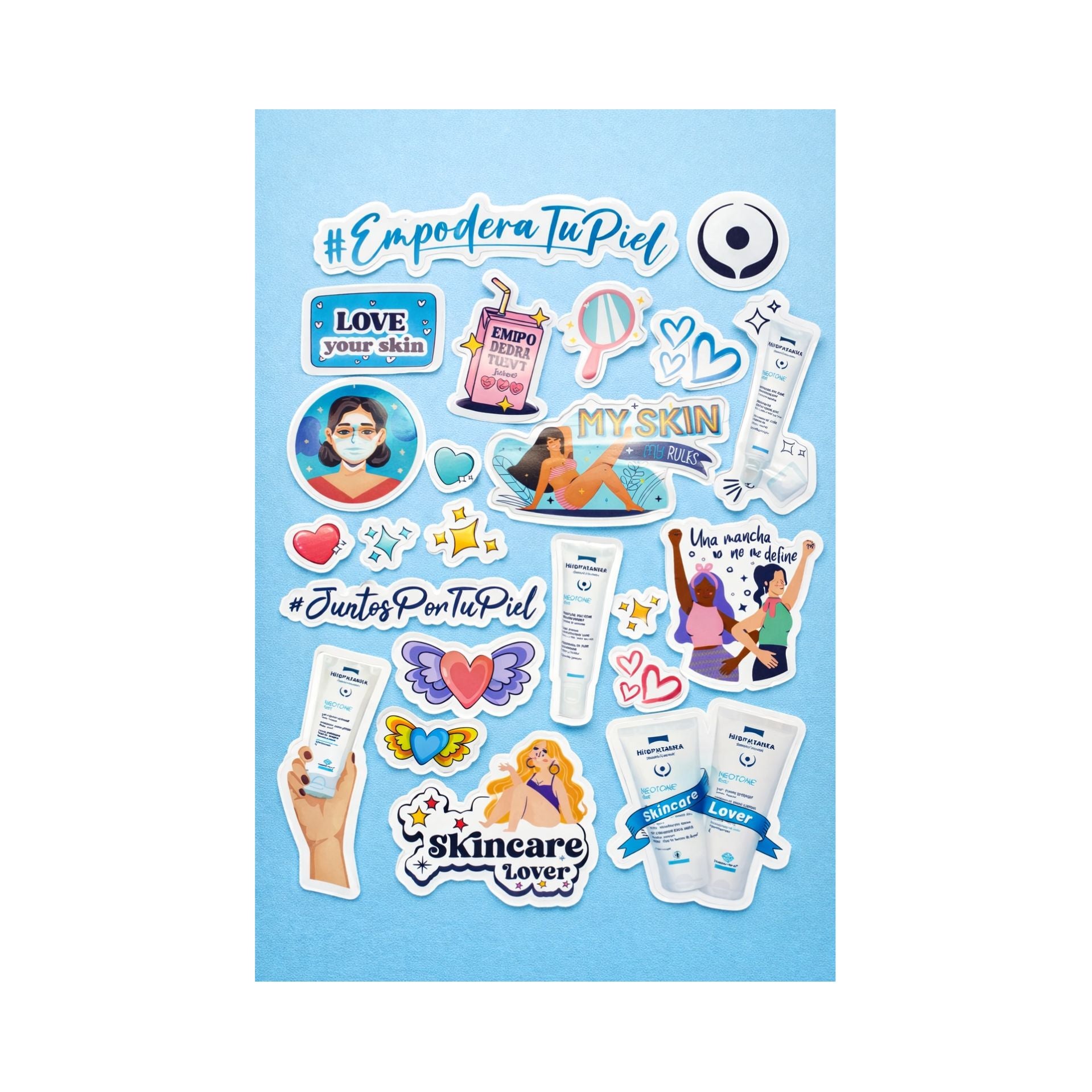KIT DE STICKERS iSISPHARMA regalo g00