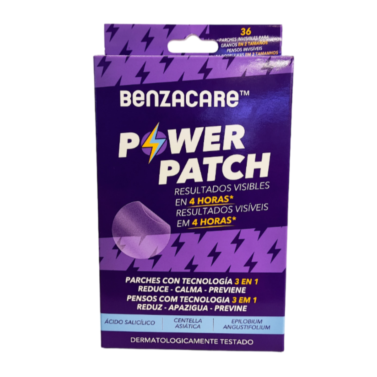Galderma Benzacare Power Patch para imperfecciones 36 Piezas.
