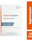Ducray Anacaps suplemento alimenticio c/30 cápsulas.