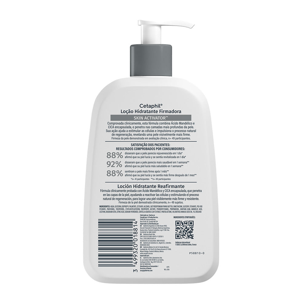 Cetaphil Skin Activator Loción Hidratante y Reafirmante para Piel Sensible 473 ml