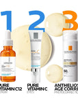 La Roche-Posay Sérum Pure Vitamin C12 luminosidad y antioxidantes para piel sensible 30 ml.