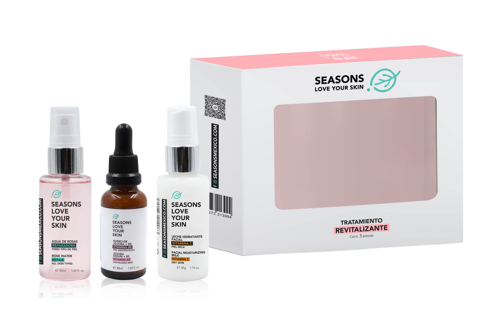 Season Love Your Skin Kit Revitalizante Para Pieles Secas