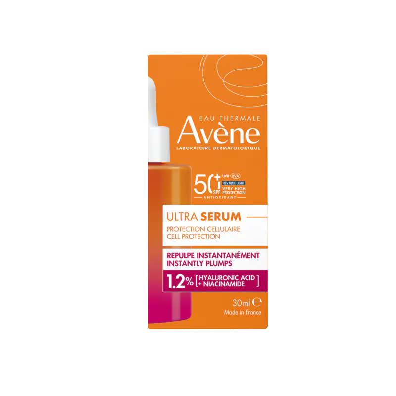 Avène Protector Solar Sérum FPS 50+ Efecto Rellenador 2 en 1 30 ml