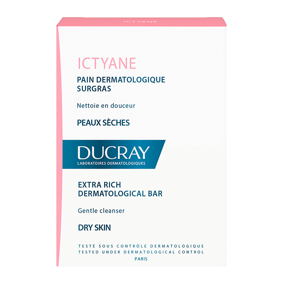 Ducray barra limpiadora dermatológica ictyane 100gr.