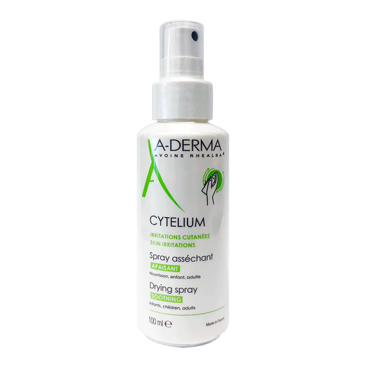 Aderma Cytelium spray calmante, para pieles irritadas 100ml.