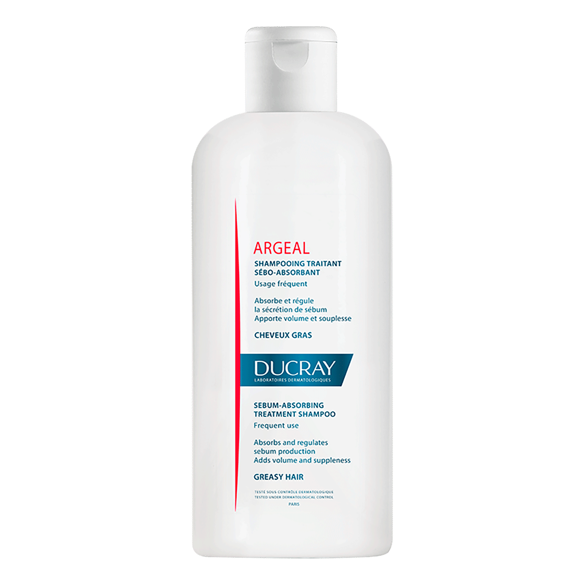 Ducray argeal shampoo seboabsorbente 200ml.