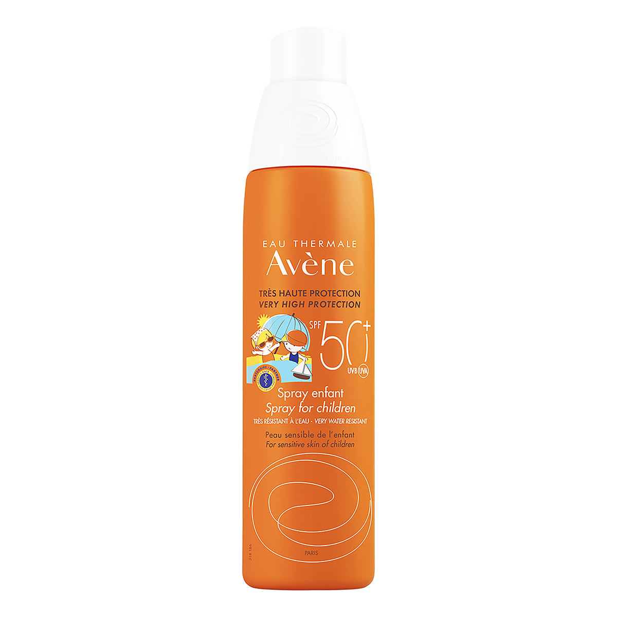 Avene Bloqueador FPS50+ spray niños 200ml.