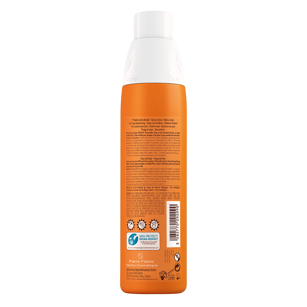 Avene Bloqueador FPS50+ spray niños 200ml.