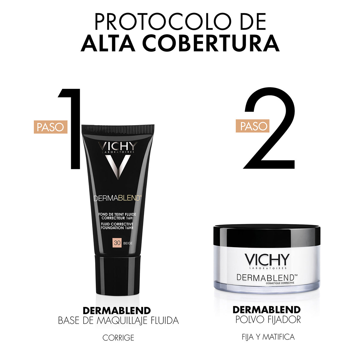 Vichy Dermablend Polvo Traslucido 28gr