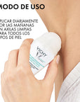 Vichy Roll On Regulador 48h, Antitranspirante, 50ml.