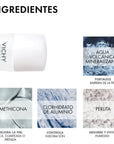 Vichy Roll On Piel Sensible 48h, Anti-transpirante y desodorante  50ml.