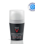 Vichy Homme Desodorante, Antitranspirante regulación intensa, 50ml.
