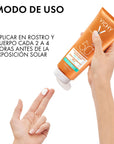 Vichy Capital Soleil FPS 50+, Protector solar facial y corporal 300ml.