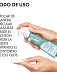 Vichy Purete Thermal Gel Mousse, Limpiador y desmaquillante para pieles sensibles, 200ml.