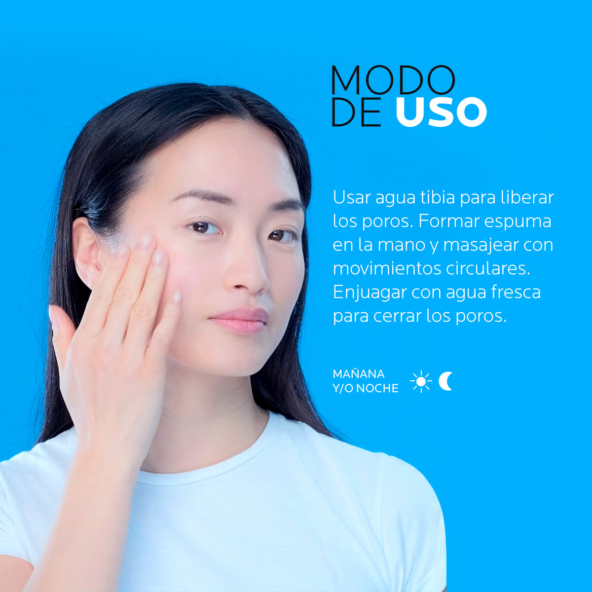 Tubo De Gel Espumoso Limpiador Facial Para Piel Grasa La Cara Limpieza  Cuerpo US