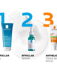 La Roche Posay Effaclar Gel Espumoso Purificante, Limpiador facial para piel grasa y sensible, 200ml