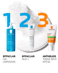 La Roche Posay Effaclar Gel Espumoso Purificante, Limpiador facial para piel grasa y sensible, 400ml