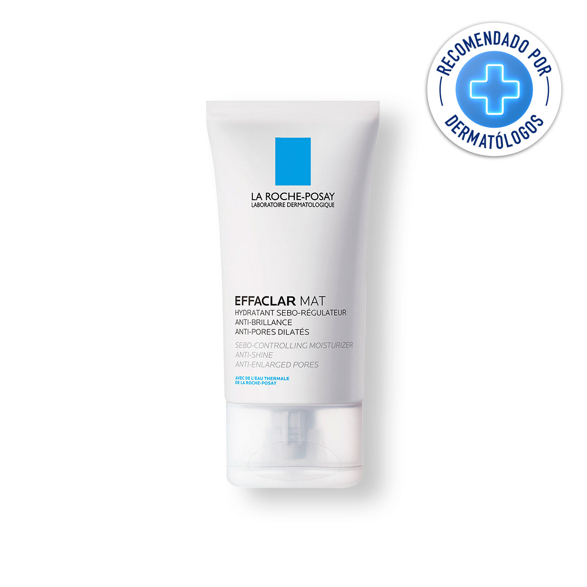 La Roche Posay Effaclar Mat, Hidratante facial matificante para piel grasa, 40ml