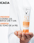 Vichy Ideal Soleil FPS50 Anti Dark, Cuidado protector anti-manchas , 50ml.