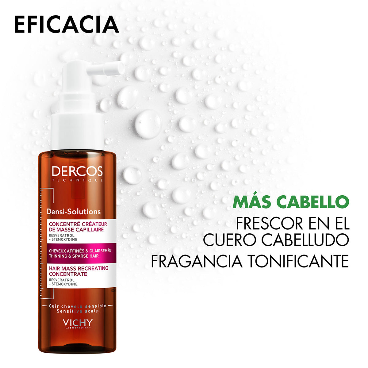 Vichy Dercos Densi-Solutions Loción Tratamiento capilar 100ml.