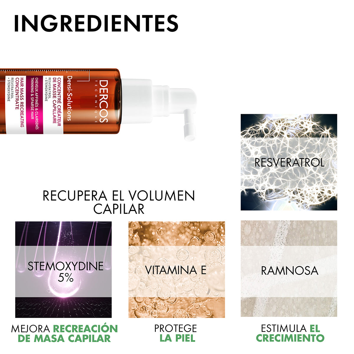 Vichy Dercos Densi-Solutions Loción Tratamiento capilar 100ml.