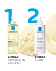 La Roche Posay Lipikar Cleansing Oil AP+, Aceite de ducha anti-comezón e irritación, 400ml