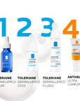 La Roche Posay Toleriane Ultra Dermallergo Serum, Suero facial hidratante para piel sensible o con alergias, 20ml