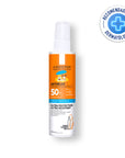 La Roche Posay Anthelios Spray Dermo Pediatric FPS 50+, Protector solar para niños en spray, 200ml