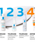 La Roche Posay Toleriane Dermallergo Crema, Hidratante facial para piel seca o intolerante, 40ml