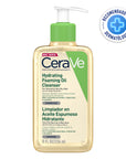 Cerave limpiador en aceite espumoso facial y corporal 236ml.