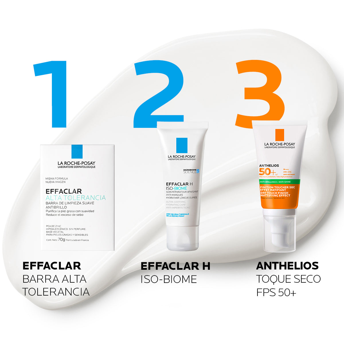 La Roche Posay Effaclar H ISO-BIOME, Reduce imperfecciones y marcas 40ml.